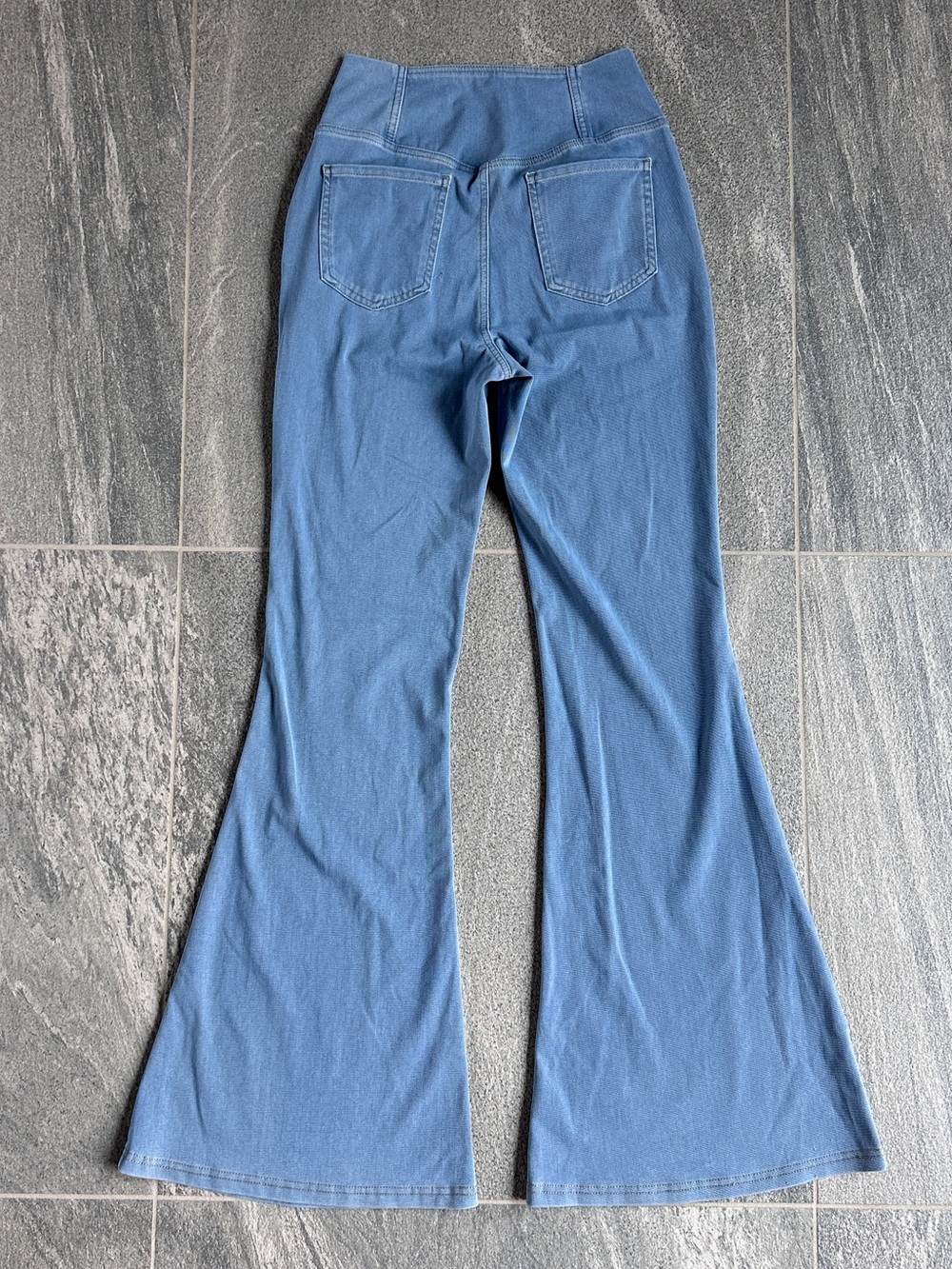 Halara Flex High Waisted Crossover Pocket InstantCool Washed Casual Jeans M 8/10 - Picture 11 of 16